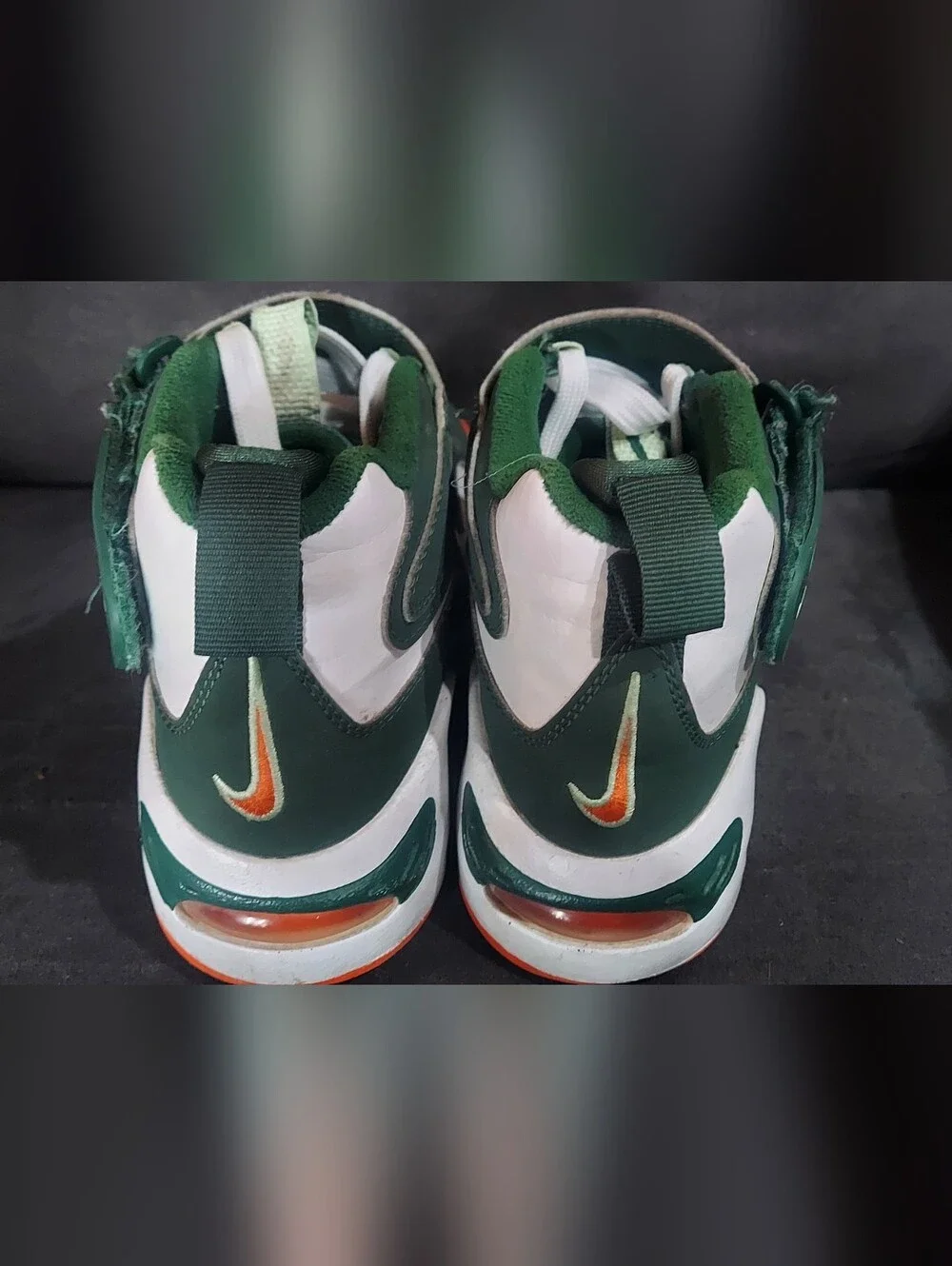 Nike Air Griffey Max 1 GS Miami Hurricanes Size 4y